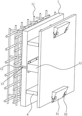 一種新型變形縫端頭模板結構及其變形縫裝置